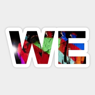 WE - Colour Sticker